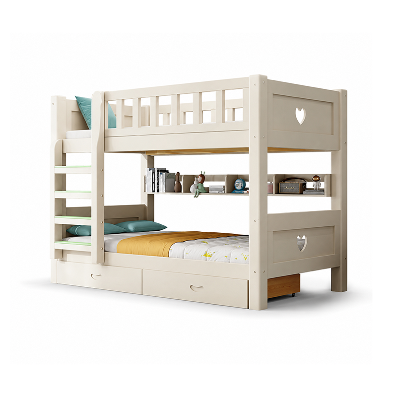 Sturdy Double-Decker Bunk Bed for Kids & Teens