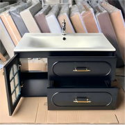 French Vintage Vanity with Double Drawers for Every Bathroom