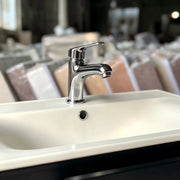 French Vintage Vanity with Double Drawers for Every Bathroom