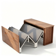 Multi-functional Foldable Hidden Bed | Pull-out Space-Saving Folding Bed for Study or Office