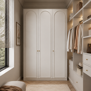 Arcadia Series - 1200mm Modern Arched Wardrobe - Extra-Tall Three-Door Closet