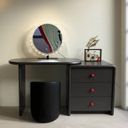 Cloud Series - V1000mm + C600mm | Curved Soft Minimalist Dressing Table with Drawers