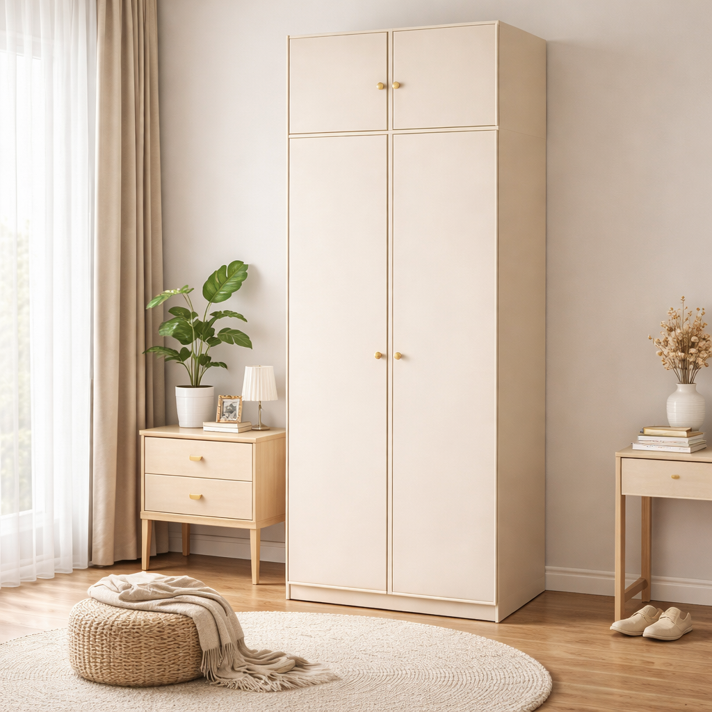 1m Modular Wardrobe - Versatile Storage with Optional Top Cabinets